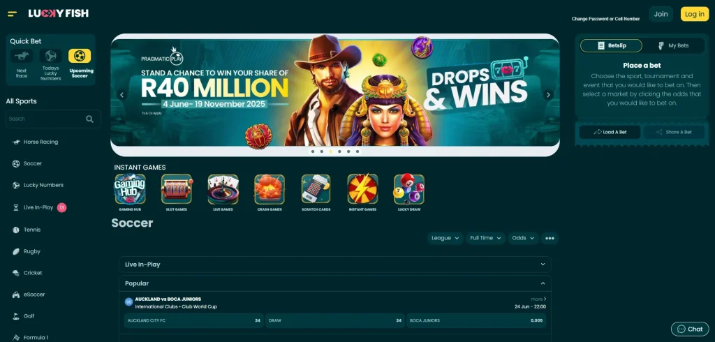 lucky fish betting