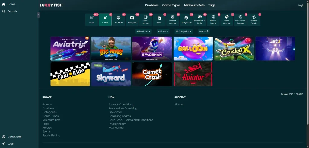 lucky fish betting no deposit bonus