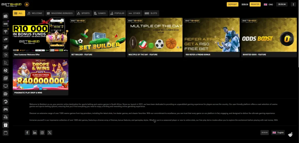 betshezi free spins promo code